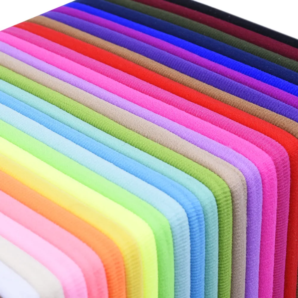 10 Pack of 33cm Nylon Baby Headbands - Durable Wholesale Elastic Headbands to Fit All Sizes - Stretchy Baby Headbands