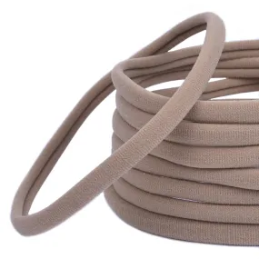 10PCS 33cm Nylon Baby Headbands Wholesale - Run-Resistant, Stretchy & One Size Fits All