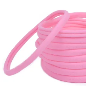 10PCS 33cm Nylon Baby Headbands Wholesale - Run-Resistant, Stretchy & One Size Fits All