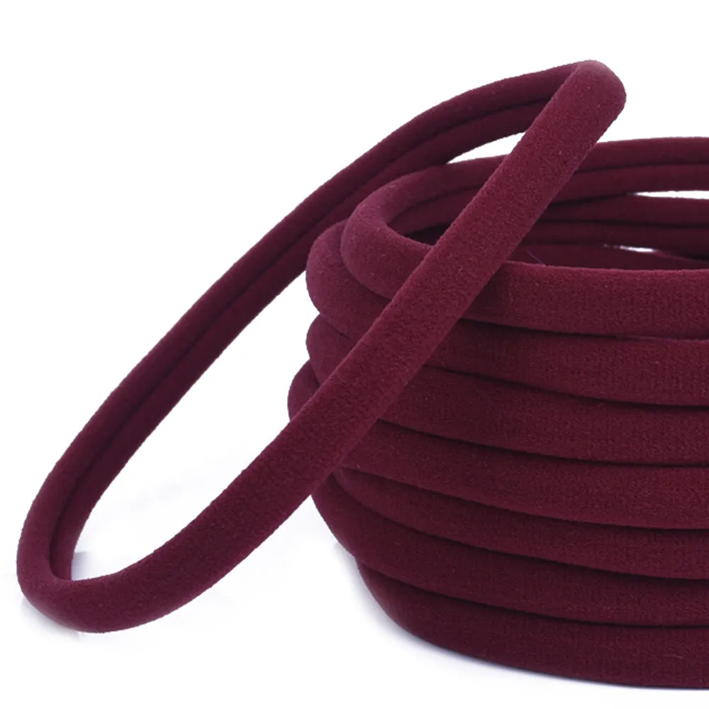 10PCS 33cm Nylon Baby Headbands - Wholesale Run-Resistant, Stretchy Headbands