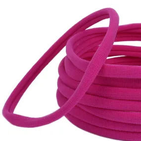 10PCS Baby Headbands - Wholesale Nylon Elastic Headbands - Stretchy and Run-Resistant - One Size Fits All - Approximately 33cm -