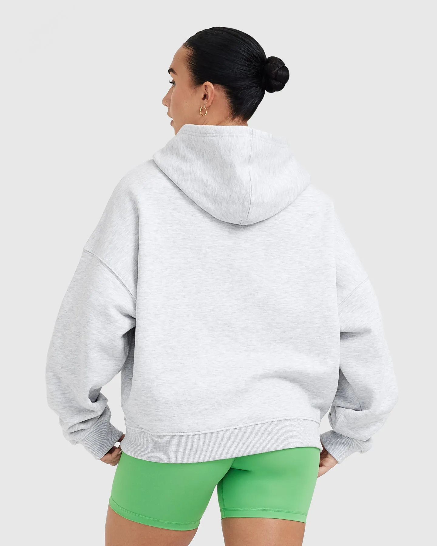 2020 Light Grey Marl Oversized Hoodie by All Day