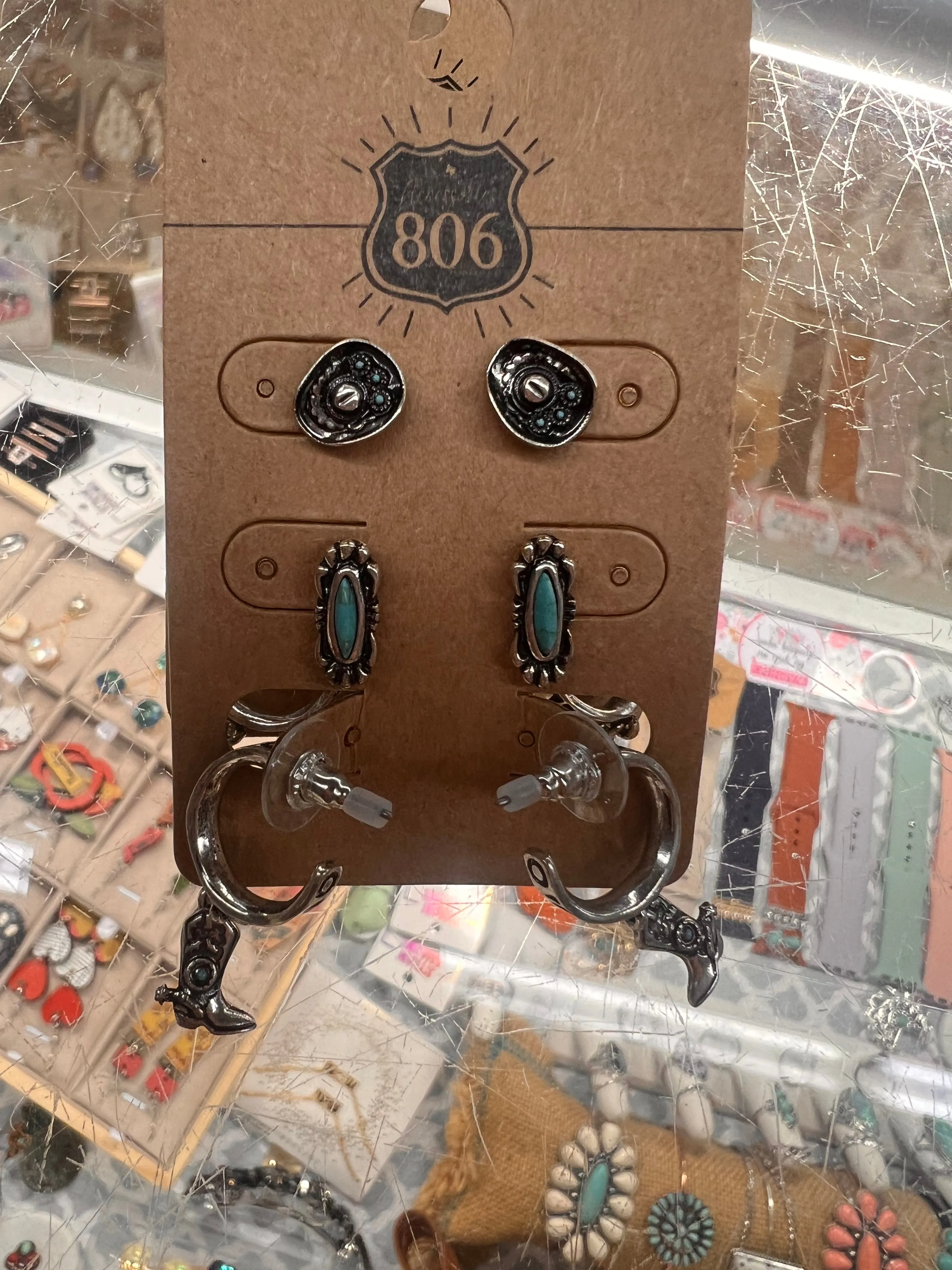 806 Turquoise Earrings - Affordable and Stylish Turquoise Earrings at Competitive Prices.