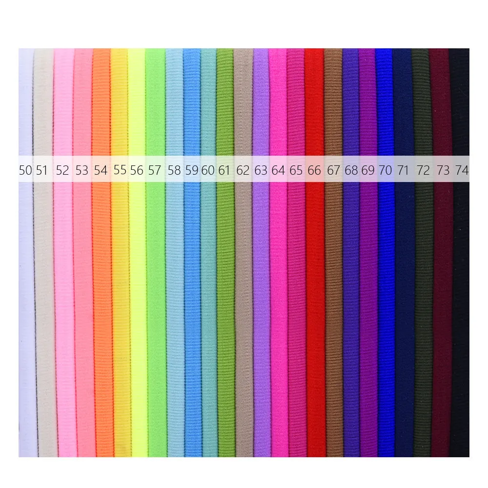 About 10 PCS of 33cm Run-Resistant Nylon Baby Headbands Available for Wholesale. Elastic and Stretchy Nylon Baby Headbands, Suit