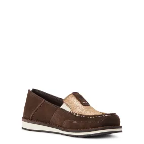 Ariat Women's Azteca Casual Shoes - Suede Metallic Finish