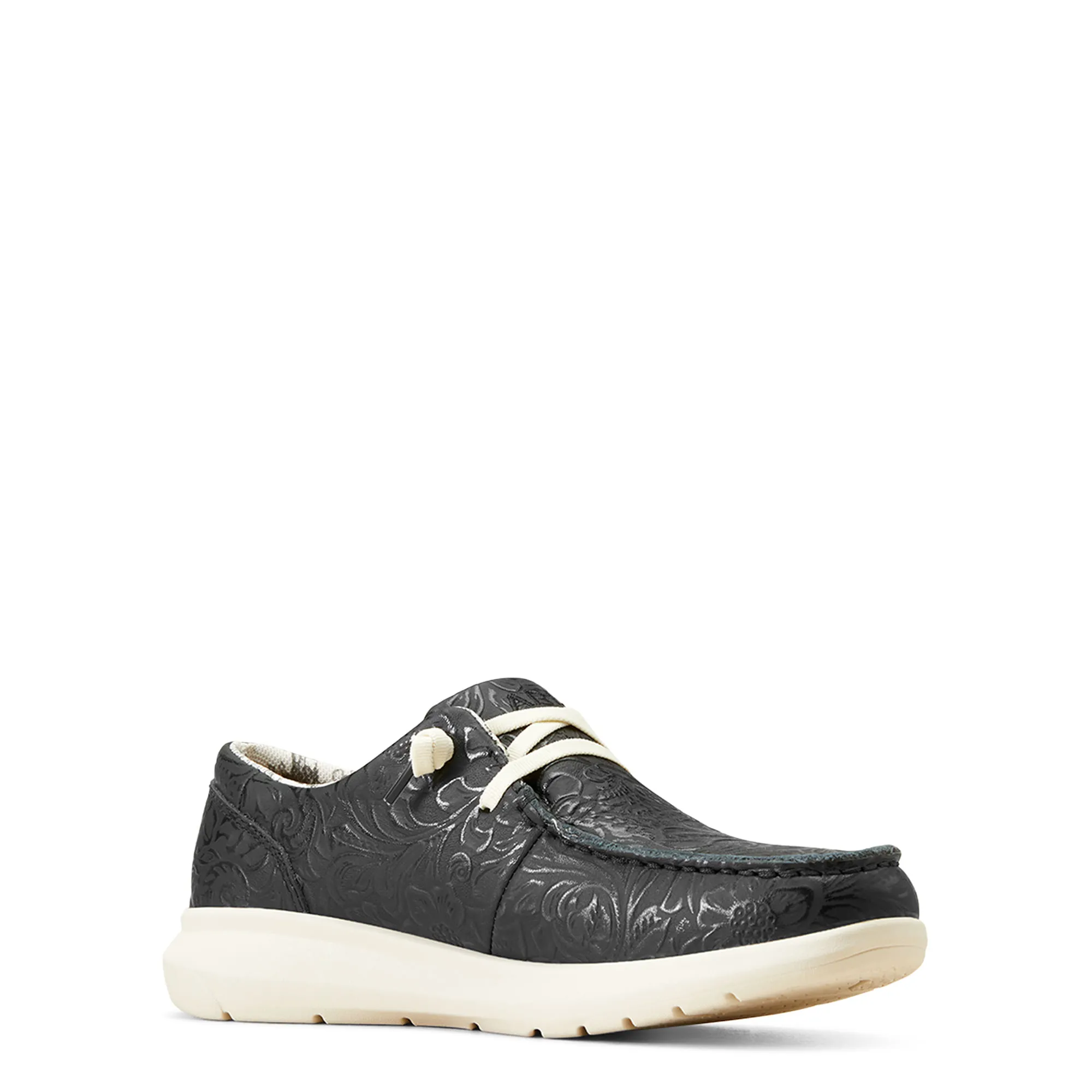 Ariat Women's Casual Shoes - Black Tooled Print