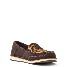 Ariat Women's Chocolate Leopard Cruiser Shoes