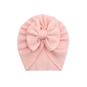 Baby Hattie Bow Turban - Fairy Floss
