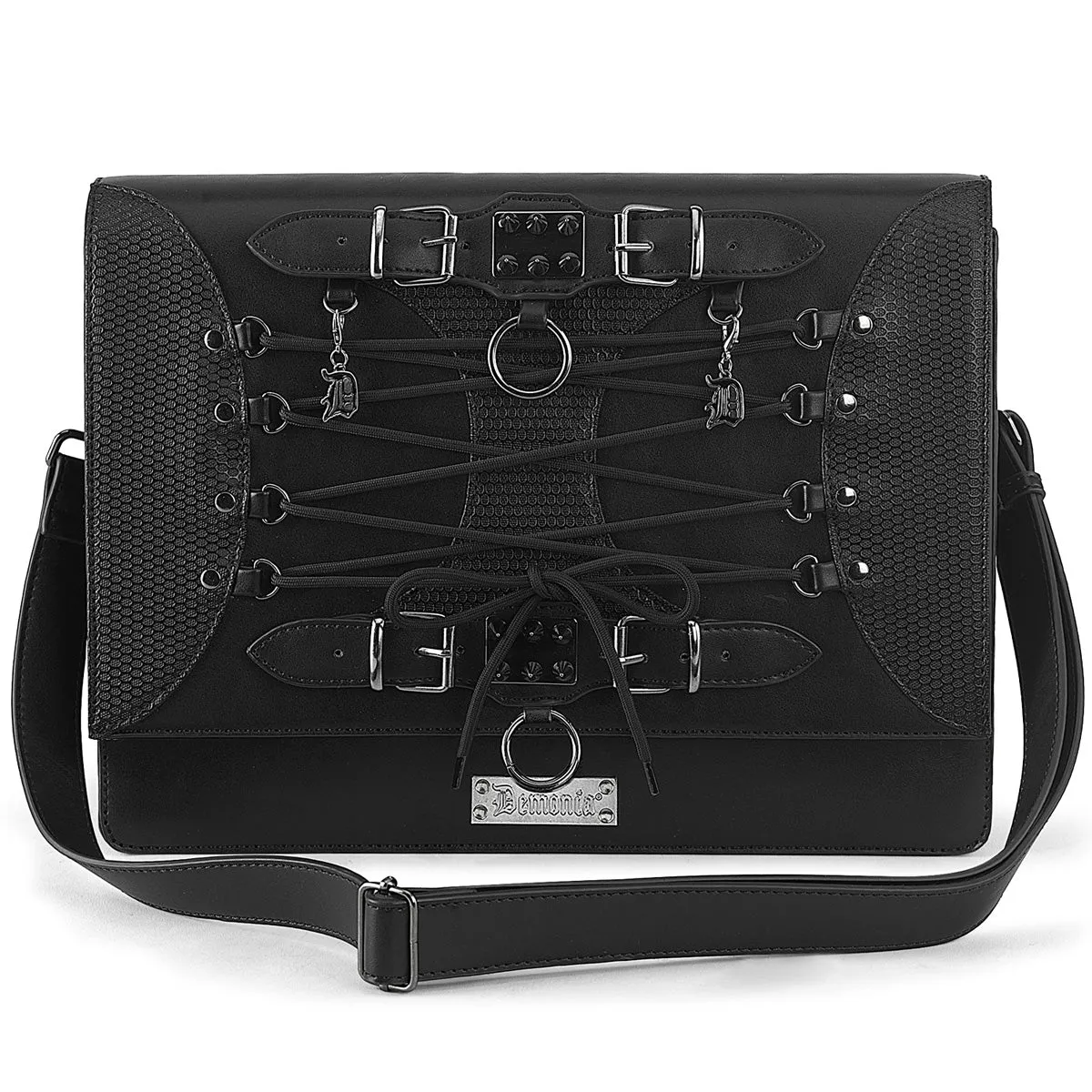 Black Vegan Leather handbag