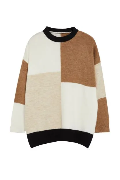 Crew Neck Knitwear Sweater