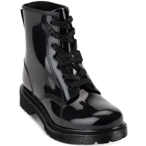 DKNY Women's TILLY Combat Boots, Round Toe, Lace-Up