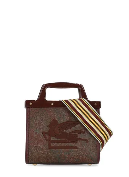ETRO Iconic Paisley Jacquard Tote Handbag for Women