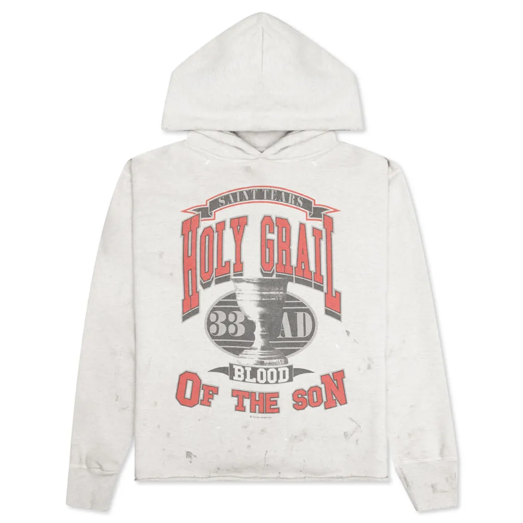 Grey Saint Michael x Denim Tears Holy Grail Hoodie