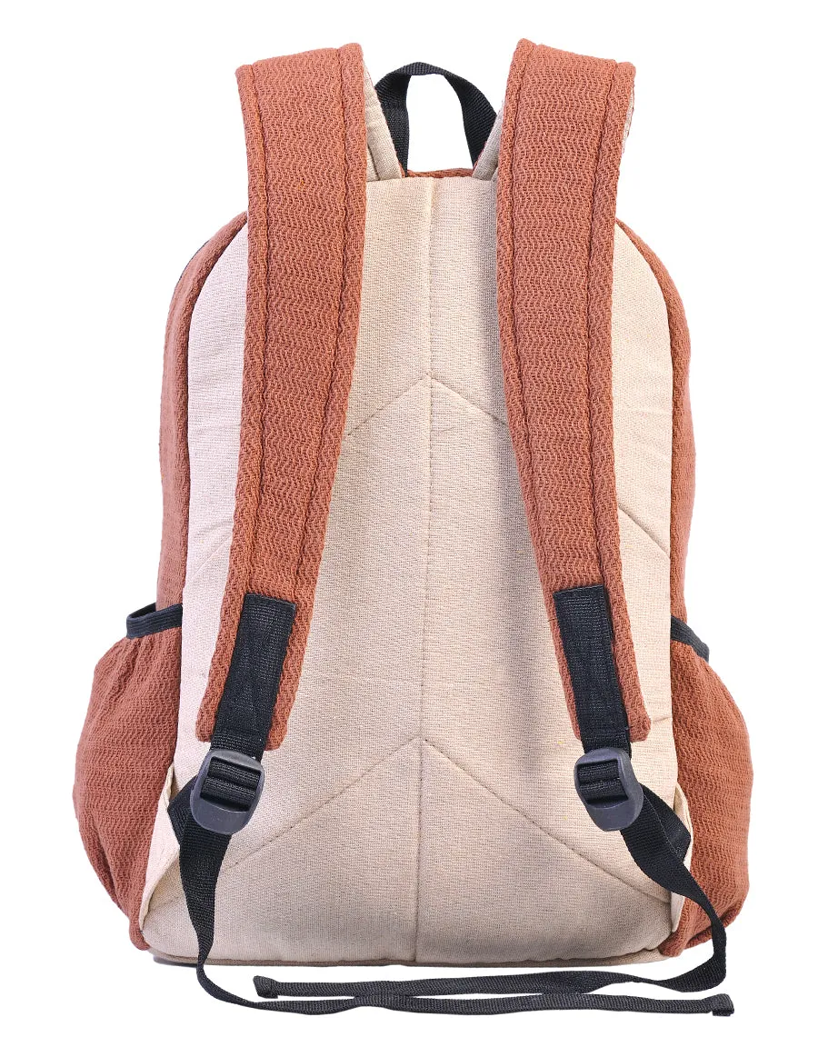 Hemp Cotton Backpack Bag