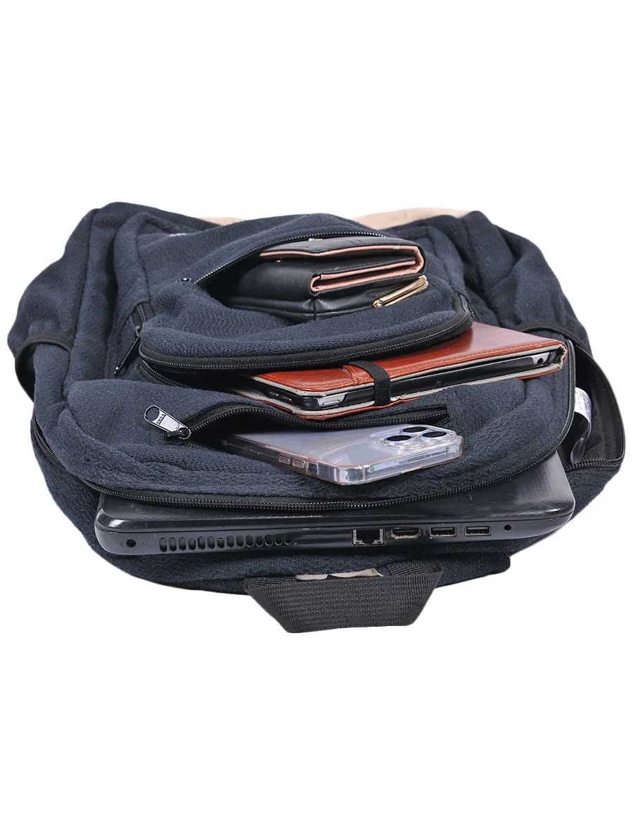 Hemp Cotton Backpack Bag