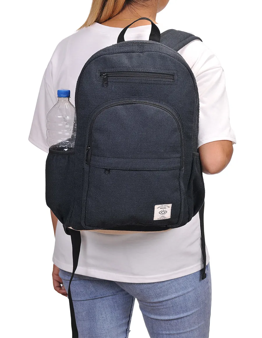 Hemp Cotton Backpack Bag