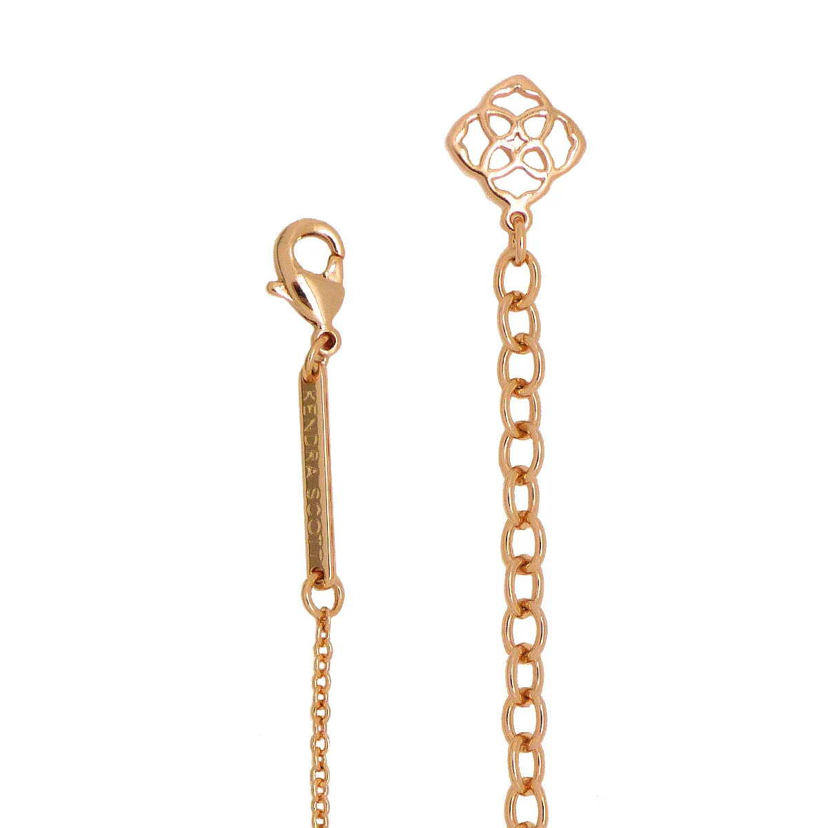 Kendra Scott Elisa Pink Lilac Mother Of Pearl Pendant Necklace - Rose Gold, $60