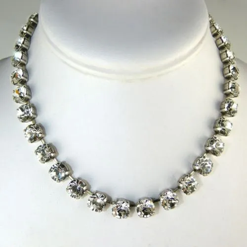 Mariana Clear Crystal Necklace with Swarovski Crystals