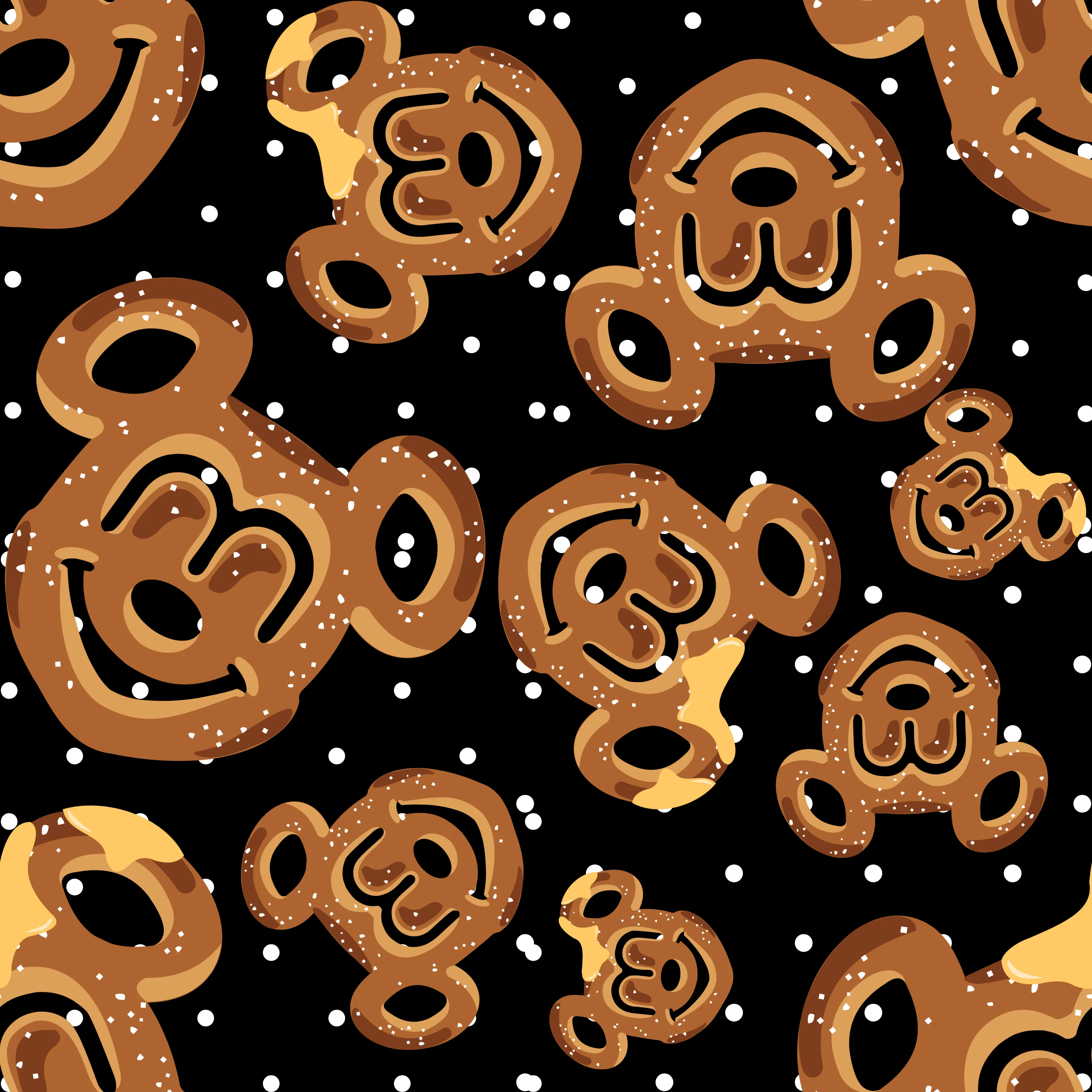 Mickey Mouse Pretzels and Leggings with Side Pocket.