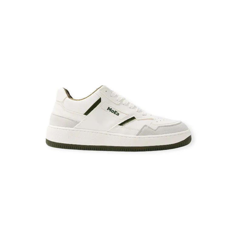 MoEa Cactus White & Green Suede GEN1