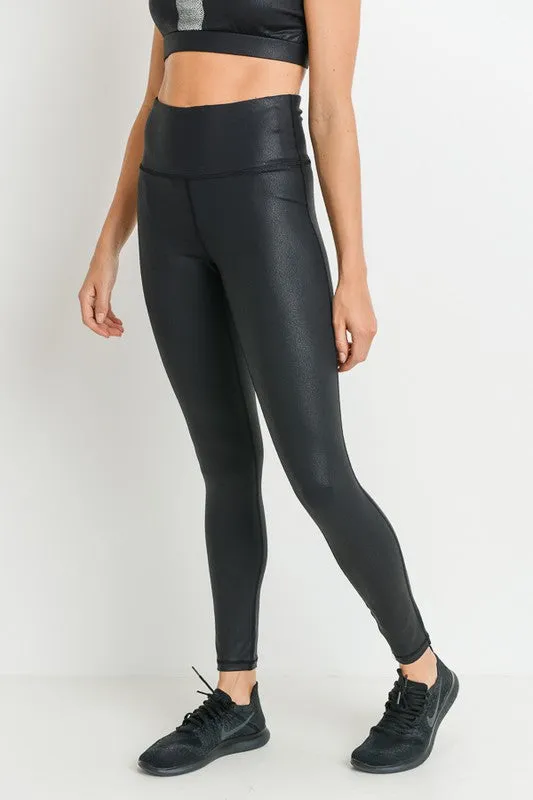 MONO B Foil Highwaist Leggings