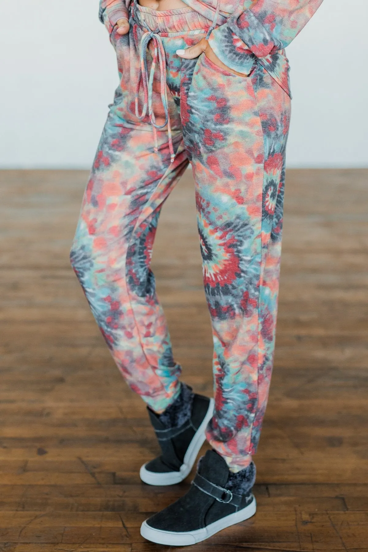Multi-Color Tie Dye Joggers - Follow The Sun