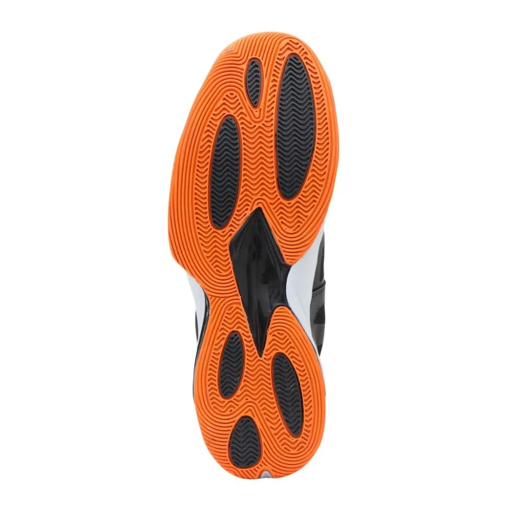 Nivia Typhoon Basketball Shoe - Black/Orange