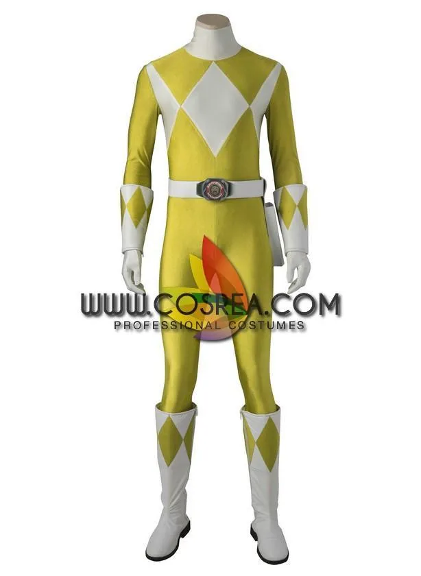 Power Rangers Zyuranger Yellow Ranger Costume