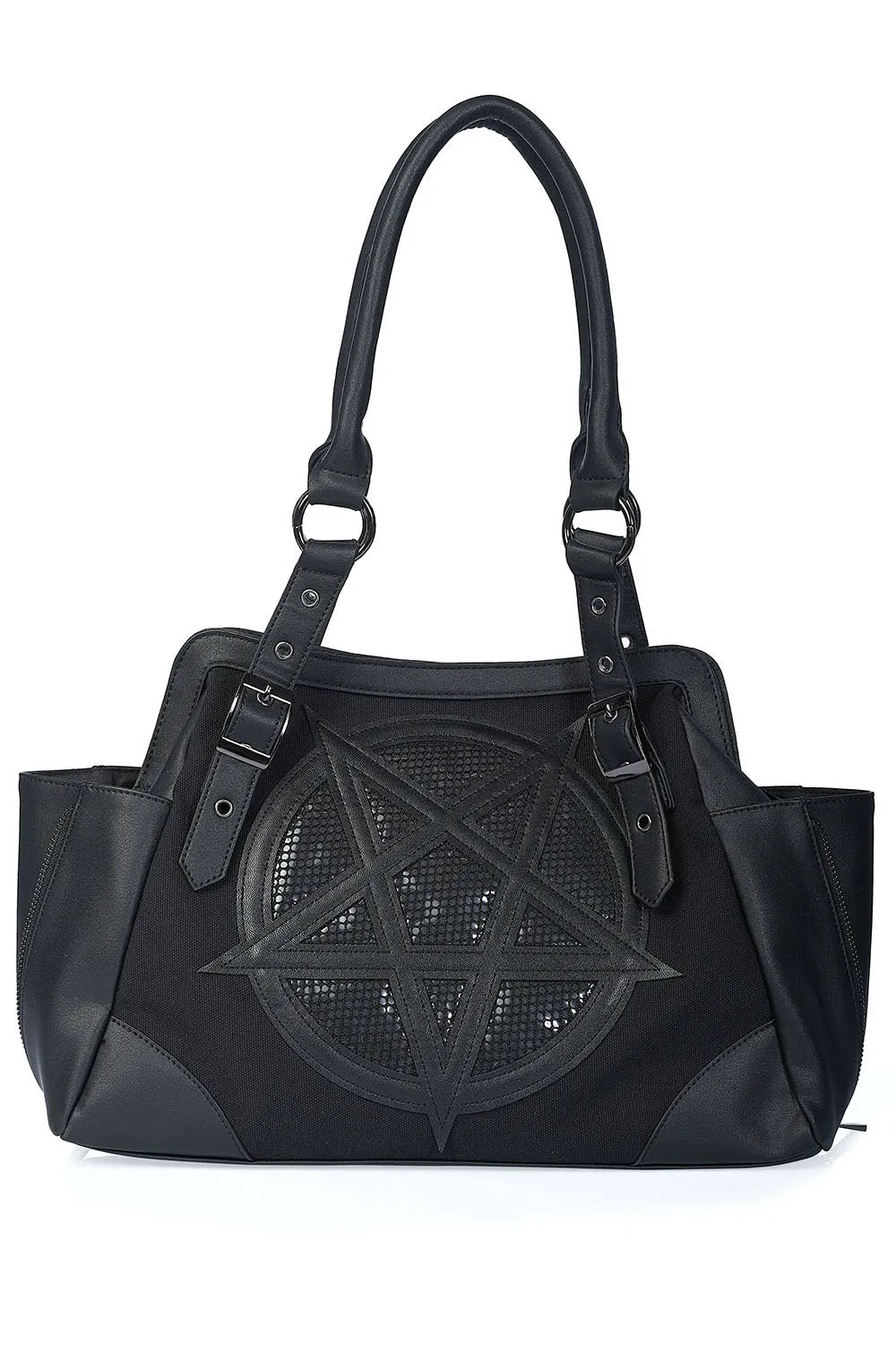 Satan's Hell Pentagram Handbag -> Infernal Pentagram Handbag – Embrace the Darkside