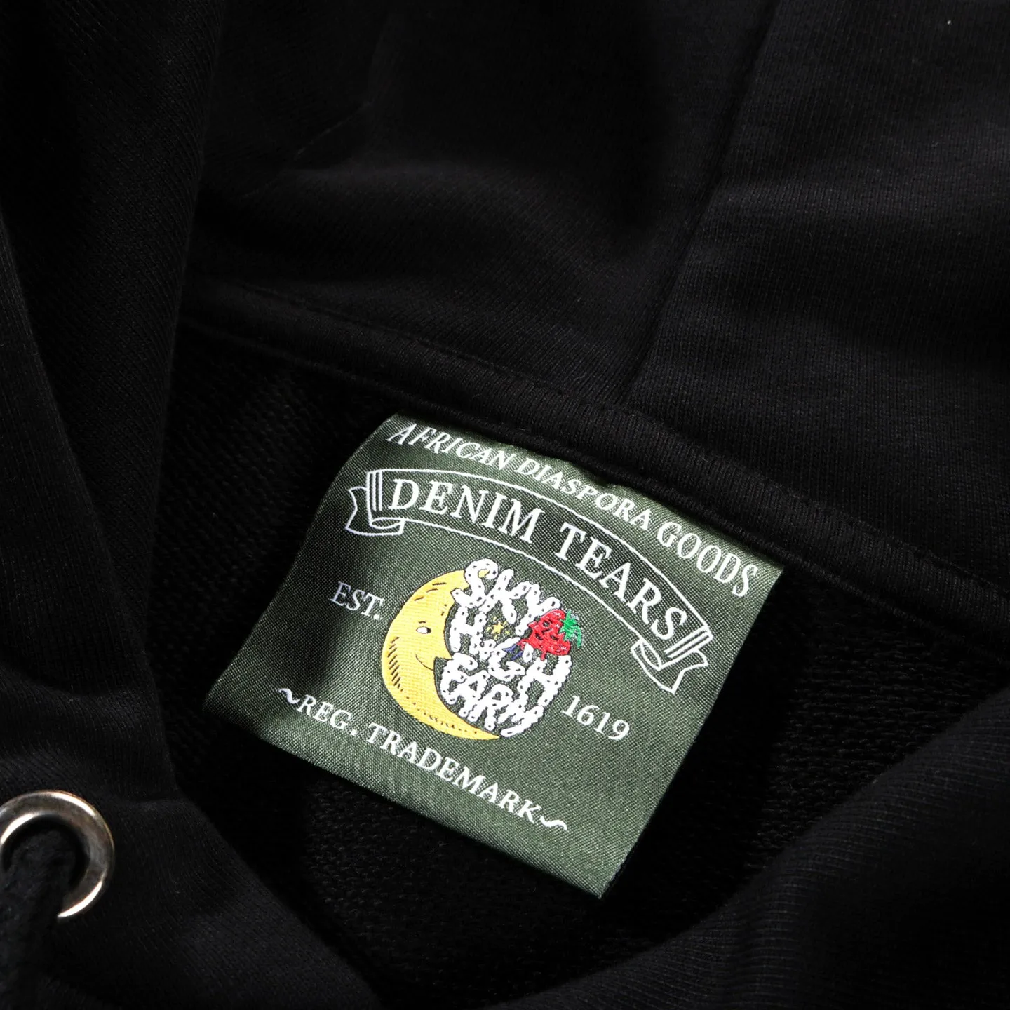 Sky High Farm Workwear Denim Tears Print Hoodie Black - Results: Suggested keywords for better search engine optimization: farm 