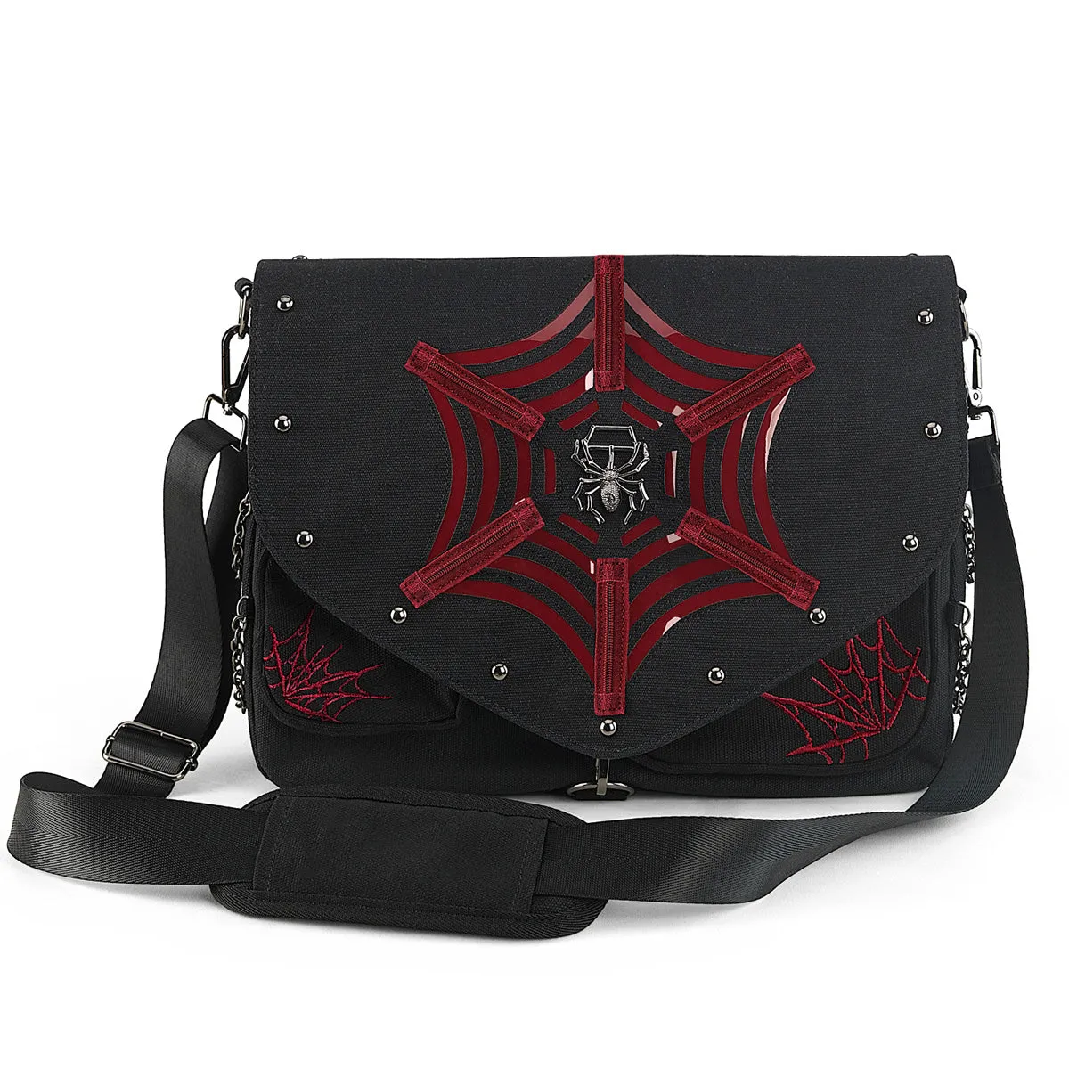 Spider-themed purse