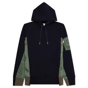 Sponge Sweat MA-1 Hoodie 212 - Navy Khaki
