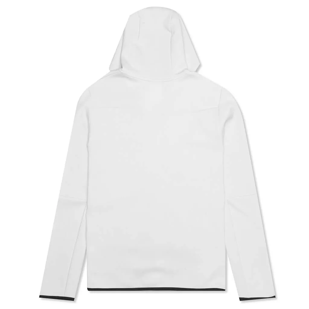 Sportswear Tech Fleece Zip-Up Hoodie - White/Black