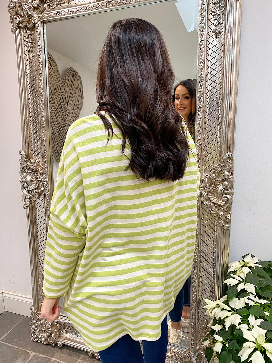 Stripe Pattern Shirt, Shiloh