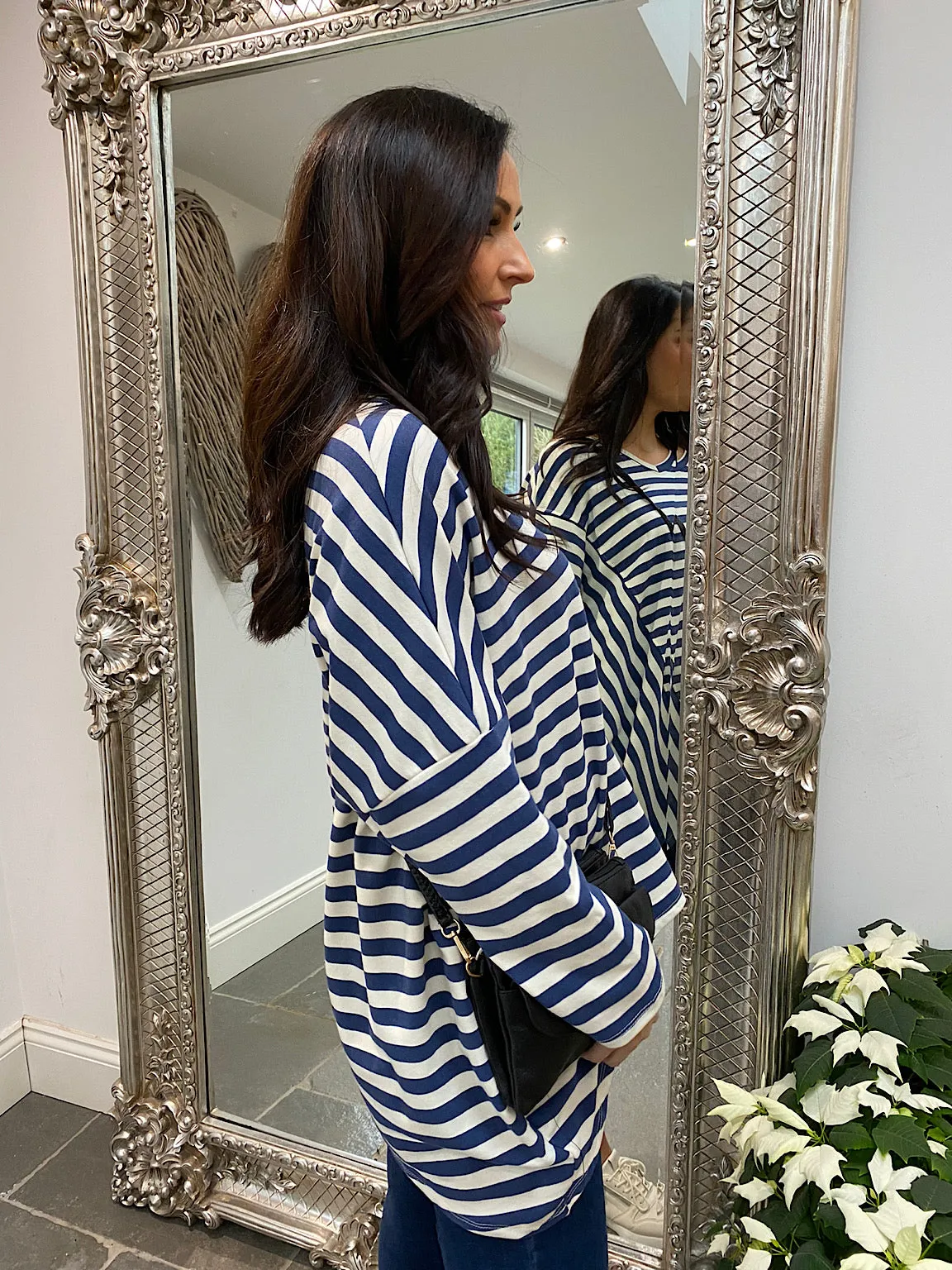 Stripe Pattern Shirt, Shiloh