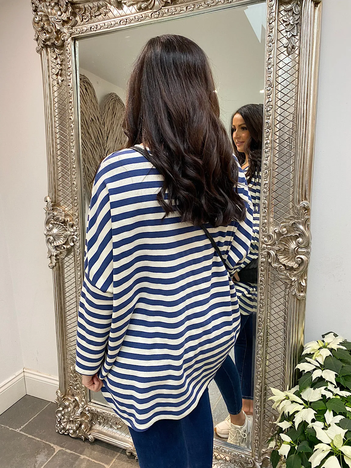 Stripe Pattern Shirt, Shiloh