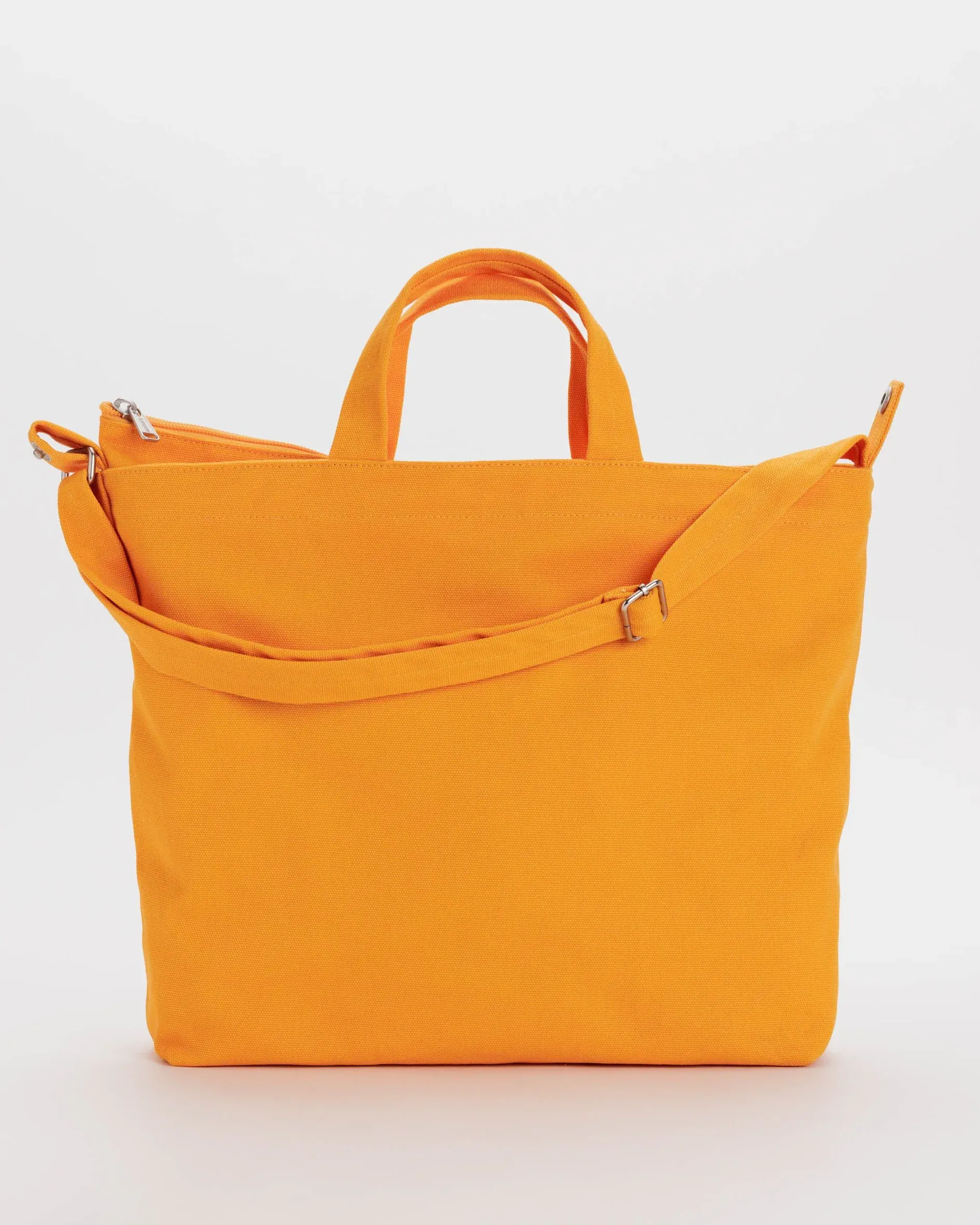 Tangerine Horizontal Zip Duck Bag