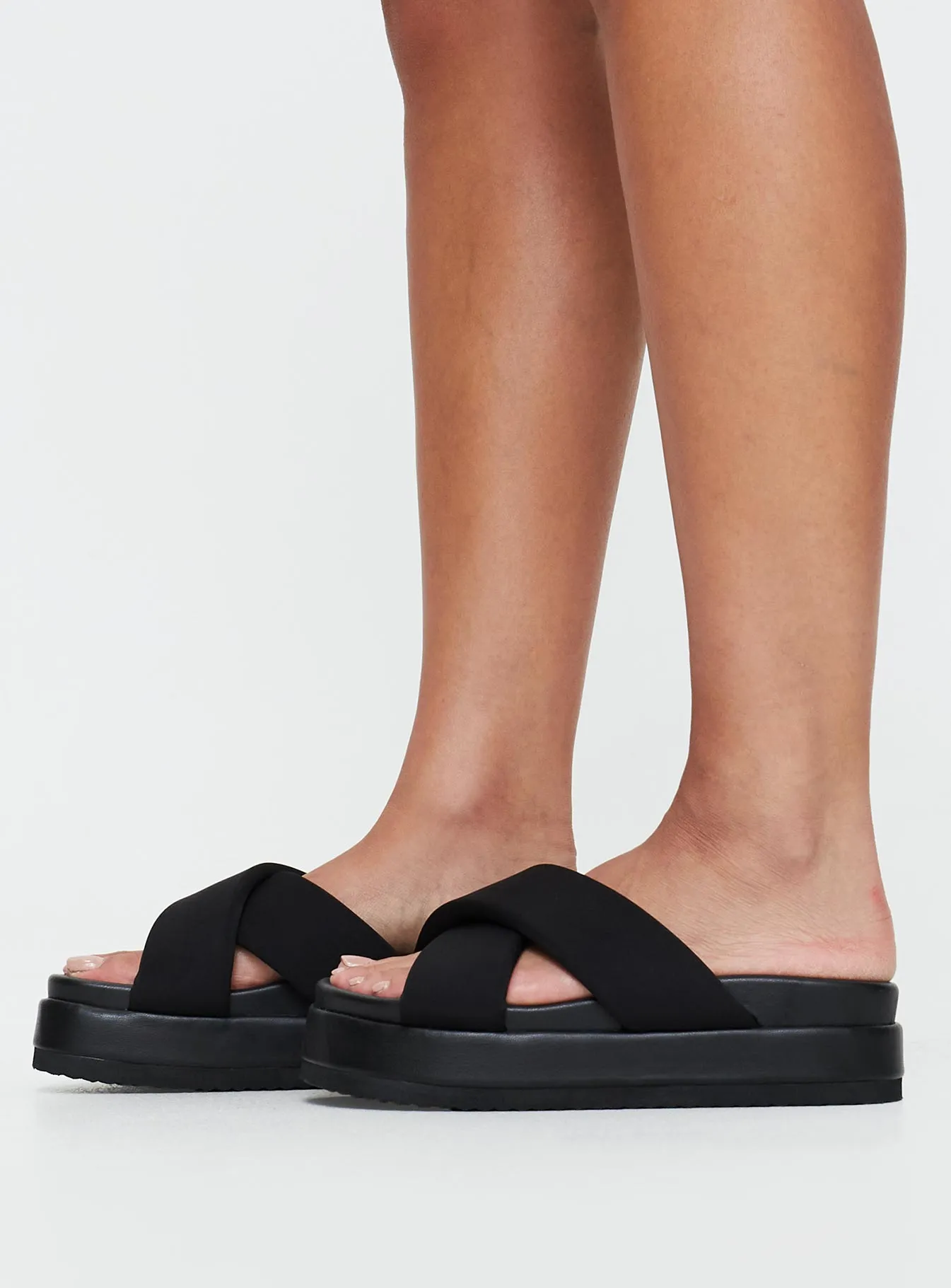 Therapy Flats Black Neoprene