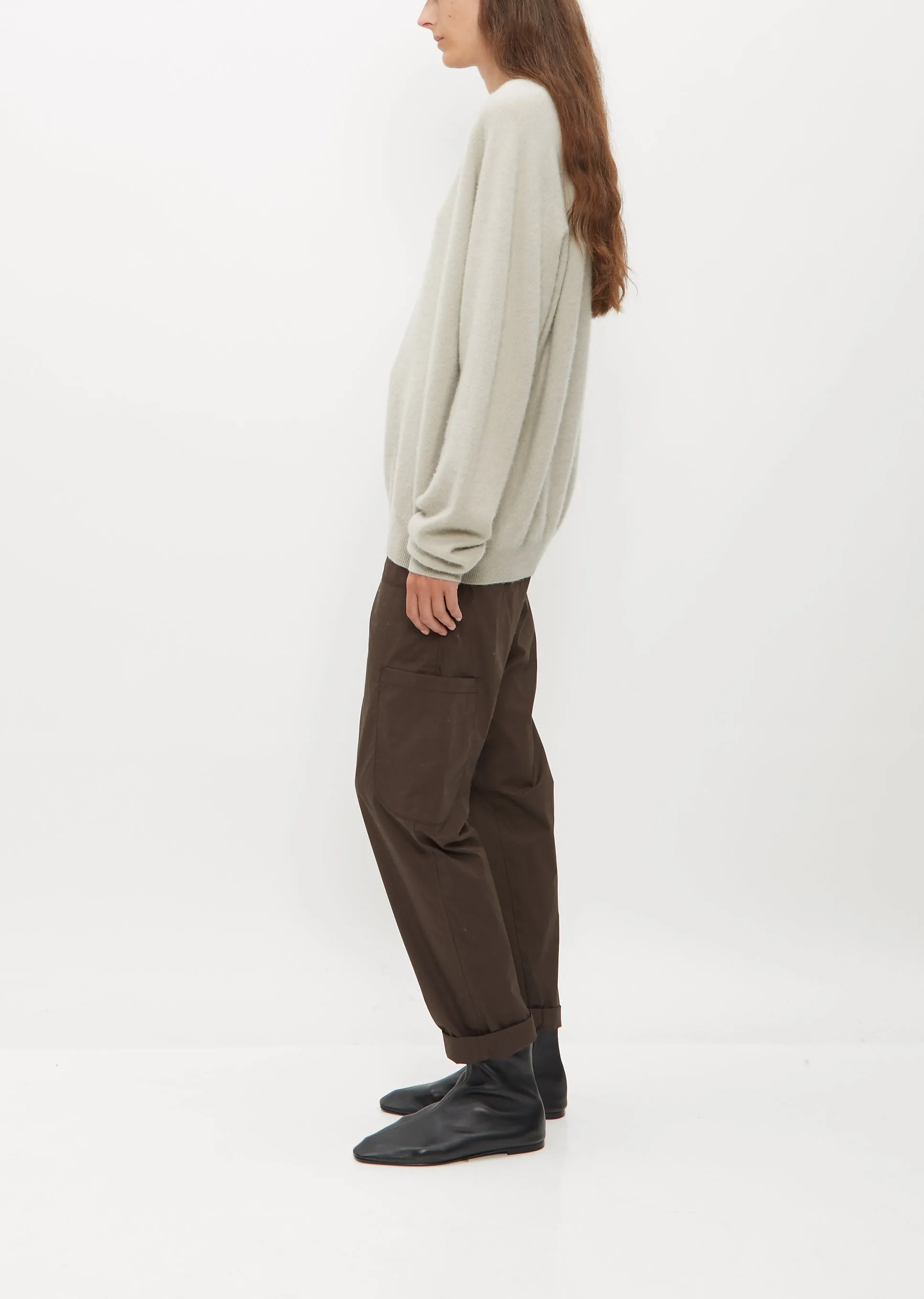 V-Neck Moon Sweater