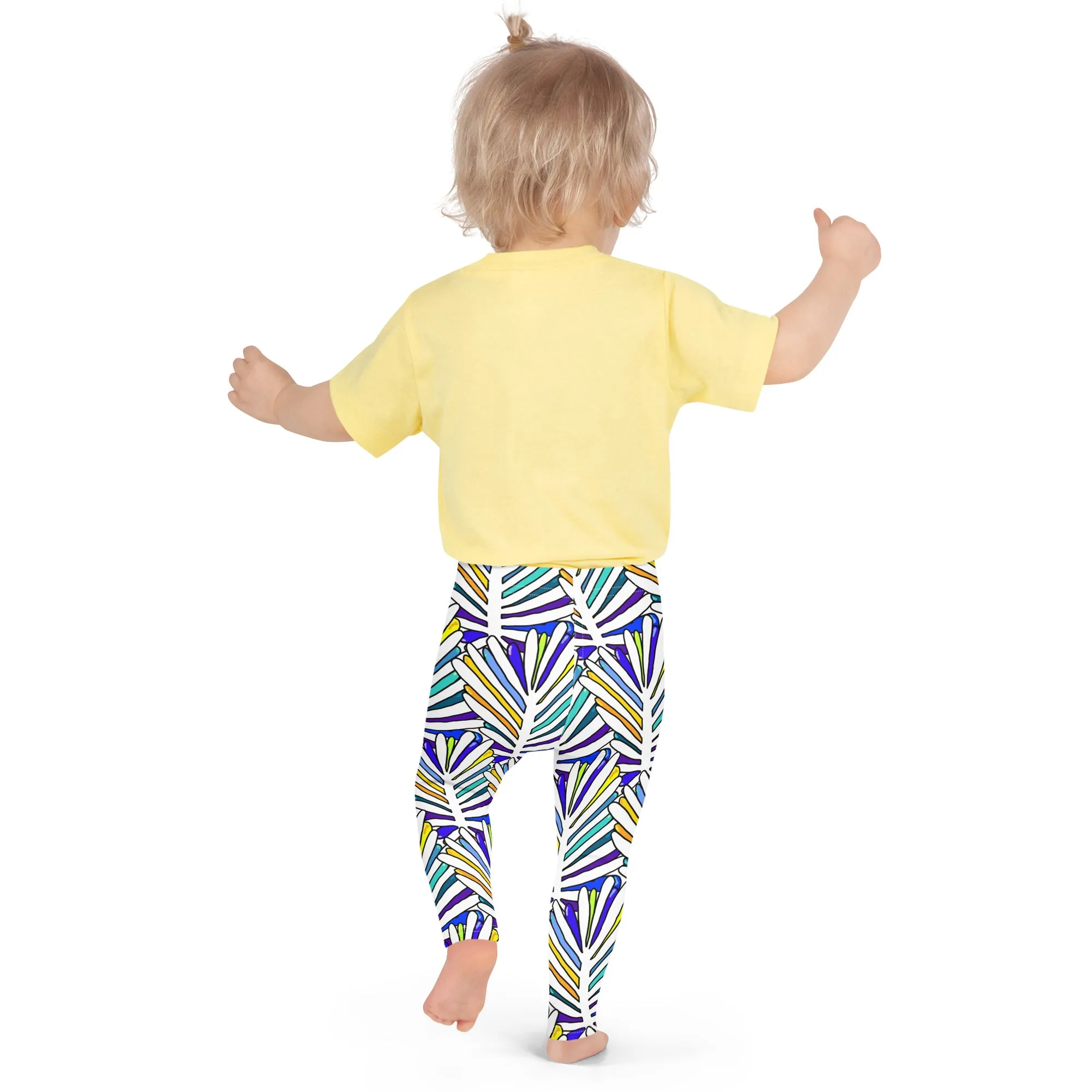 White Leaf Kids Leggings