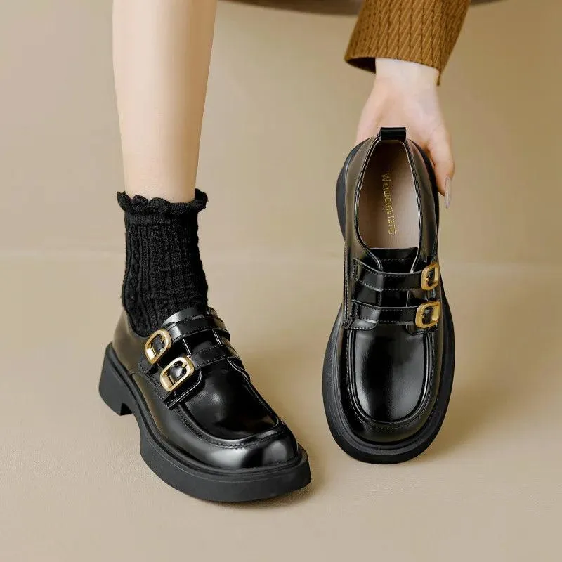 Women's Low Heel Loafers - W7586 Casual Shoes