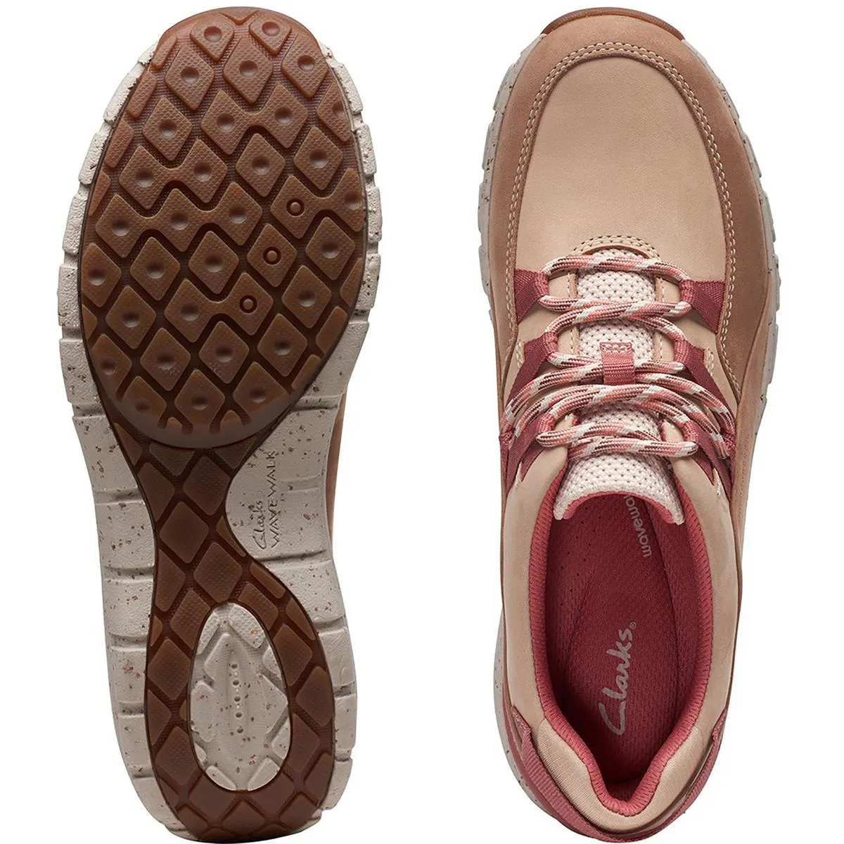 Womens Wave Range AP Fitness Walking Running & Training Shoes by Clarks